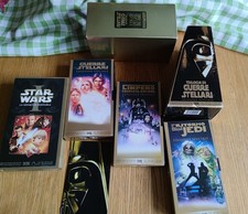 star wars vhs Prima Trilogia Cofanetto