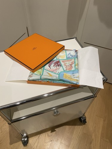Foulard seta hermes le - di,