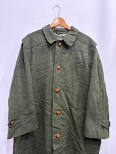 Loden cappotto monopetto in