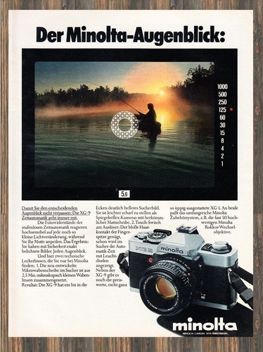Minolta pubblicità - minolta,