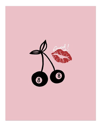 Poster moderno ciliegio - , e
