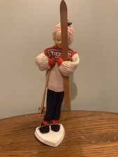 Vintage Norwegian Skier Girl