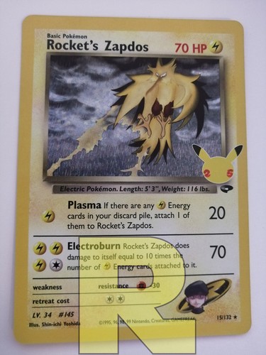 Rocket zapdos - rocket, ®