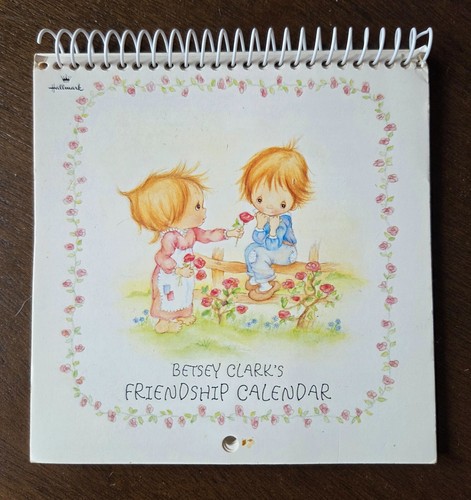 Calendario cartolina vintage