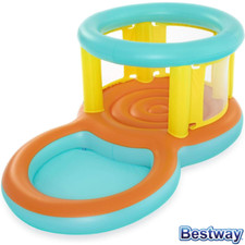 Bestway PISCINA per BAMBINI CASTELLO GONFIABILE  cm 239x142x102 Jumptopia 52385