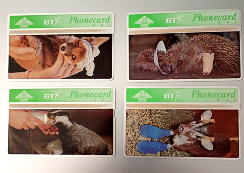Telephone cards set - x,