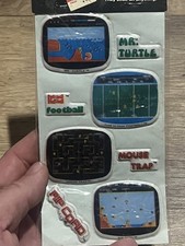 adesivi coleco vision puffy