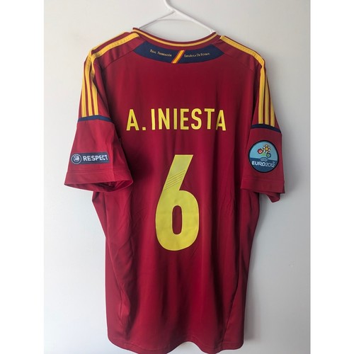 Maglia spagna 2012 iniesta - 2012,
