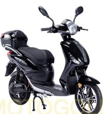 Bici Elettrica Ztech Scooter 250W 48V Piombo Nero