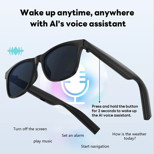 Lenovo smart glasses 8mp - ai,