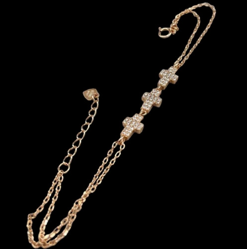 Bracciale donna croce - , ramato