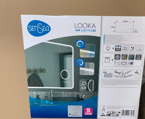 Sensea specchio bagno - da,