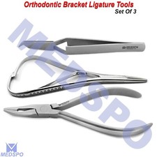 3, Pezzi Legatura Dentale e