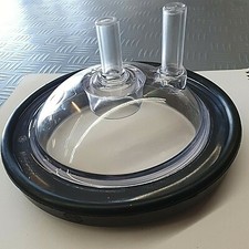 Coperchio + Guarnizione Mungitrice Bombato 2 Attacchi rinforzato