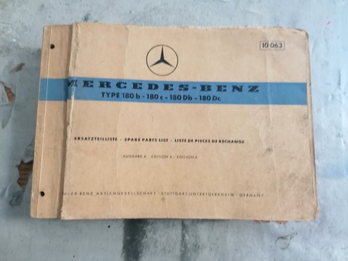 Mercedes w180 180db - 180db, dc