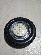 Orologio Portachiavi Ruotino  Marvin Swiss Made Carica Manuale Over Size  Raro