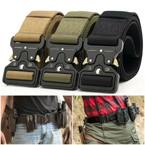 Cintura uomo casual militare