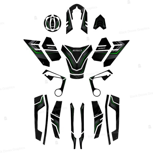 Set adesivi protezioni - set, 3d