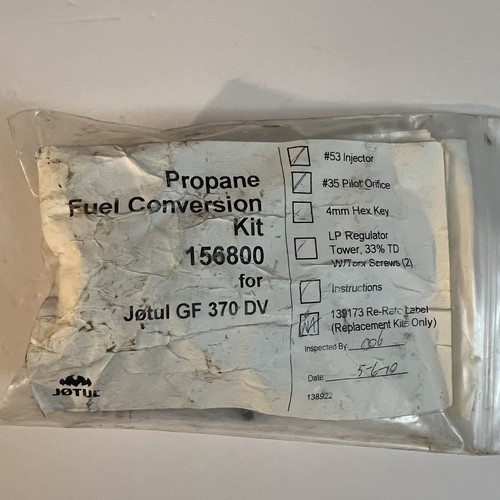 Kit conversione jotul - jotul, gf
