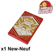 Lego 1x Tile decorated 2x3