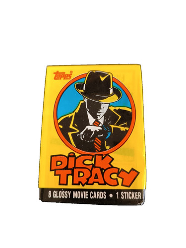 Bustina topps dick tracy - bustina,