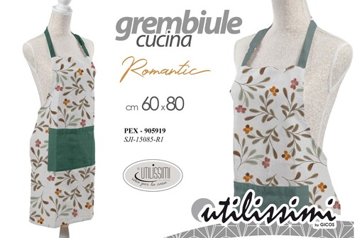 Grembiule pettorina cucina