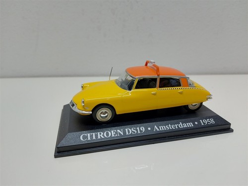 Citroen ds19 taxi amsterdam - taxi,