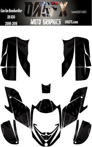 Kit grafica can ds650 - kit,