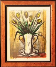 Bernard Buffet - flowers -