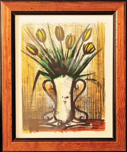 Bernard buffet flowers - bernard,