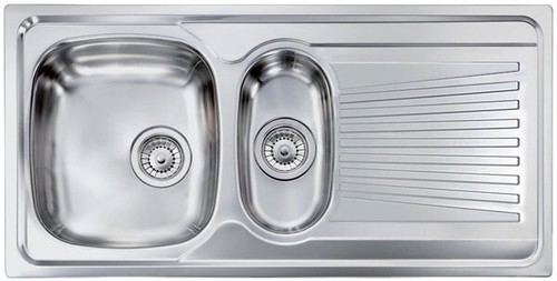Lavello acciaio inox 100 - acciaio, x