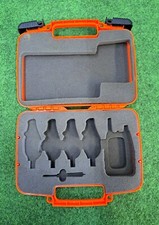 N.4: Fox Micron M+/Mr+/MXr+ segnalatore abboccata valigia trasporto carpa pesca