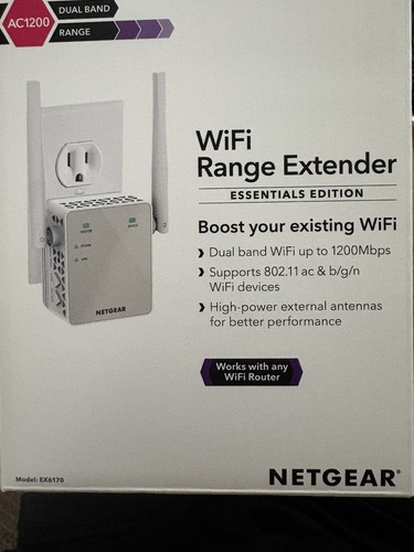 Netgear range extender - range, wifi