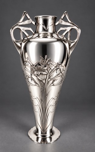 Antico vaso peltro - antico, placcato