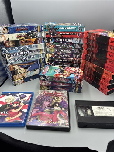Anime vhs and dvd - dvd-, choose!