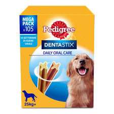 Pedigree Dentastix Snack per la Igiene Orale (Cane Grande +25 kg), 270 g 105 Pez