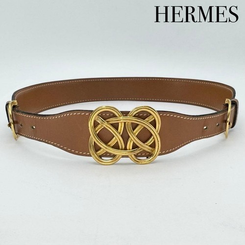 Hermes cintura pelle - pelle, fibbia