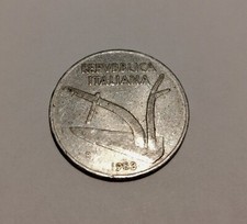 Moneta da 10 Lire del 1953