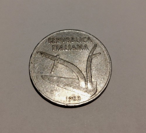 Moneta lire del 1953 - moneta, da
