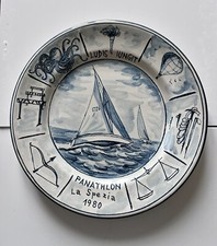 Piatto ceramica albisola - piatto,