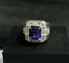 Riscaldato Zaffiro Blu Gemma