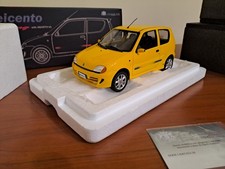 FIAT 600 SPORTING ABARTH 1998 GIALLO 1:18 Laudo Racing Auto Stradali Modellino