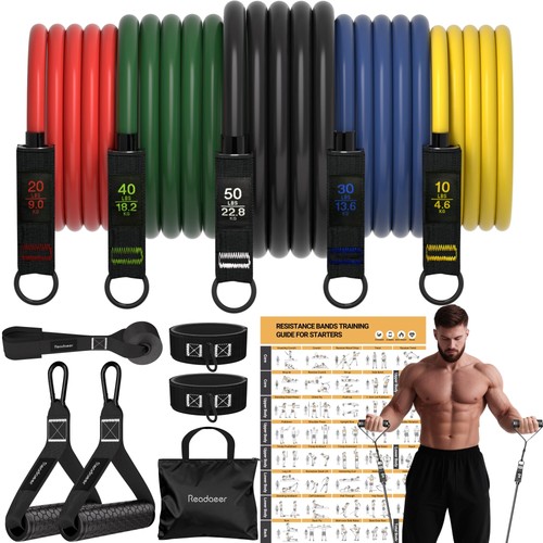 Set fasce resistenza - resistenza, con