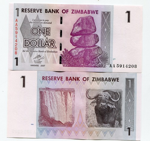 Zimbabwe 2007 1 - 2007, $
