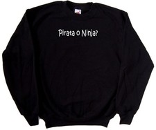 Pirata o Ninja? Felpa