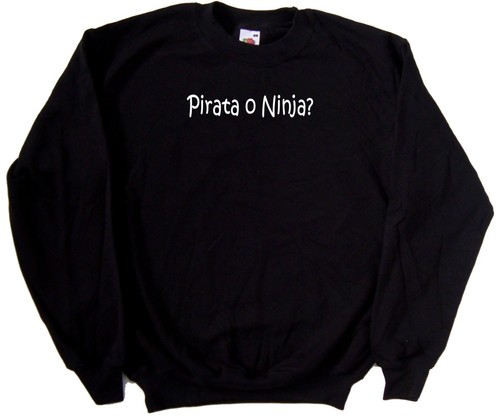 Pirata ninja felpa - pirata, o