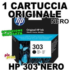 HP 303 NERO 1 CARTUCCIA ORIGINALE ENVY 6220 7130 6230 7820 7921 Envy Photo