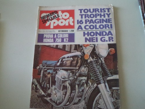 Motosport 1973 prova - 6/1973, moto