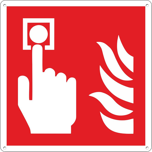Pulsante allarme incendio - allarme,