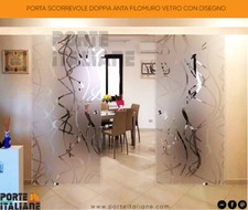 Porta scorrevole doppia - porta,